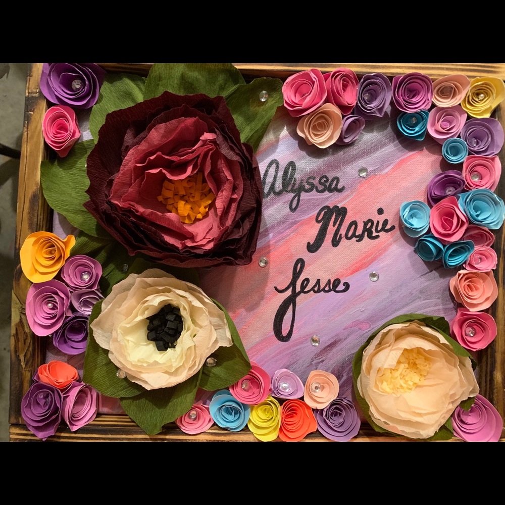 Personalized name painting